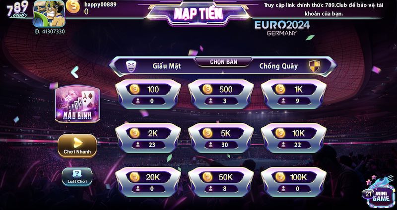 Mậu binh siêu hấp dẫn