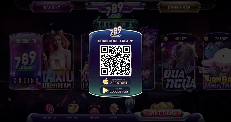 Hướng dẫn tải game bài đổi thưởng tại 789club